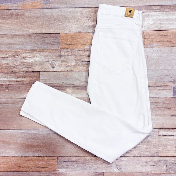 LADY DUTCH White Skinny Jeans | High-Rise Stretch Denim | Size 25 * - Picture 5 of 11